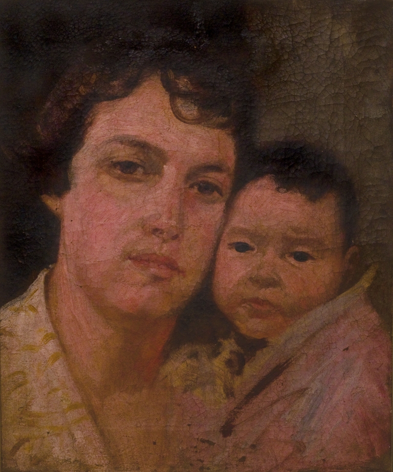 Na tela, Charlotte é eternizada junto à sua sua mãe, pelo seu avô, em 1929. Deixamos os nossos mais sinceros sentimentos aos familiares e amigos.