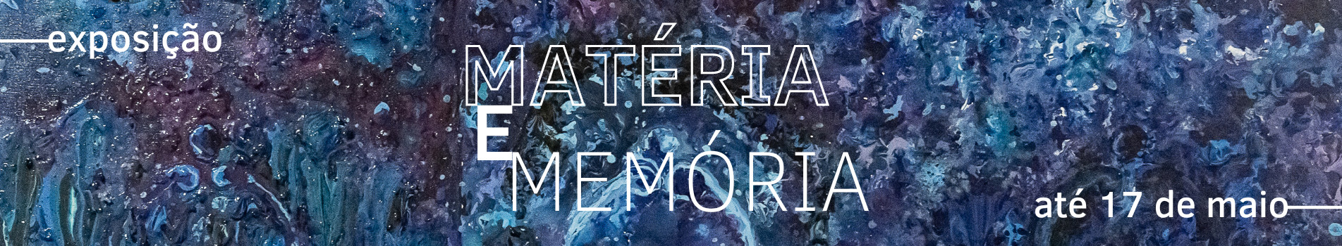 Banner Memória e Matéria