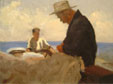 Óleo sobre papelão – 24 x 30 cm – não datado - coleção particular.
<br/>
Local: Museu Alfredo Andersen - Rua Mateus Leme, 336 - Centro - Horário: 2ºa 6º feira: 9h00 às 18h00 - Sábados e Domingos das 10h00 às 16h00