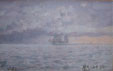 Óleo sobre papelão – 20 x 32 cm – 1892 - coleção particular.
<br/>
Local: Museu Alfredo Andersen - Rua Mateus Leme, 336 - Centro - Horário: 2ºa 6º feira: 9h00 às 18h00 - Sábados e Domingos das 10h00 às 16h00