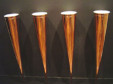 Lâminas de cobre e mel – 110 x 20 cm – 2001.