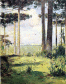 Pinheiros (1930)
<br/>
<br/>
59 x 44cm - Coleção particular

Paisagem com pinheiros. Por trás dos pinheiros estende-se um vasto campo em tons de verde veronese, perto à linha do horizonte um verde amarelado claro e por trás deste, montanhas em tom acinzentado. 0 céu estende-se à partir daí, repleto de nuvens em tons ror seos, até o terço superior do quadro junto às copas dos pinheiros.