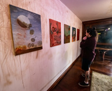 Exposição Paisagens Distópicas | Foto: Kraw Penas/SEEC