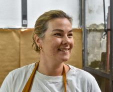 Natureza Invisível: conheça Milena Celli, a nova residente da Academia Alfredo Andersen. Foto: Kraw Penas/SEEC