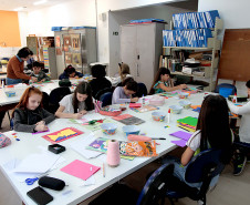 Arte para todos: cursos gratuitos abrem inscrições na próxima semana. Anderson Tozato/SEEC
