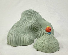 Academia Alfredo Andersen abre temporada de exposições com cerâmica artística. Fotos: Divulgação MCAA