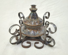 Academia Alfredo Andersen abre temporada de exposições com cerâmica artística. Fotos: Divulgação MCAA