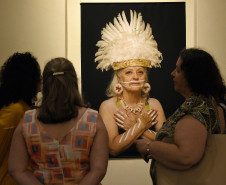 Abertura da exposição "Expressão do Feminino" no Museu Alfredo Andersen(MAA). Mês da Mulher da Secretaria de Cultura do Estado do Paraná(SEEC).Curitiba, 07 de março de 2017.Foto: Kraw Penas/SEEC