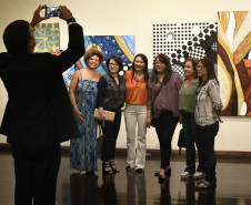 Abertura da exposição "Expressão do Feminino" no Museu Alfredo Andersen(MAA). Mês da Mulher da Secretaria de Cultura do Estado do Paraná(SEEC).Curitiba, 07 de março de 2017.Foto: Kraw Penas/SEEC