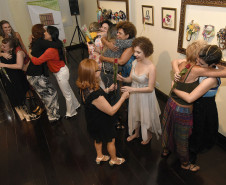 Abertura da exposição "Expressão do Feminino" no Museu Alfredo Andersen(MAA). Mês da Mulher da Secretaria de Cultura do Estado do Paraná(SEEC).Curitiba, 07 de março de 2017.Foto: Kraw Penas/SEEC