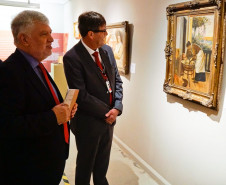Abertura da exposição sobre Alfredo Andersen