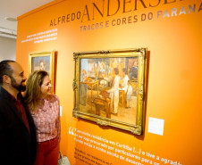 Abertura da exposição sobre Alfredo Andersen