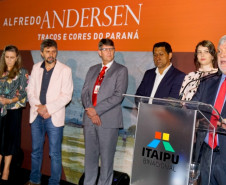 Abertura da exposição sobre Alfredo Andersen