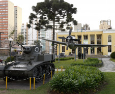 Fachada do Museu do Expedicionário. 