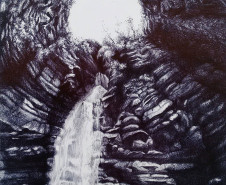 Obra da exposição 'Cavernas do Parará – Birgitte Tümmler'