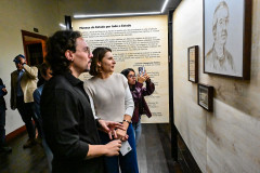Museu Satélite chega a Paranaguá com unidade do Museu Casa Alfredo Andersen. Foto: Kraw Penas/SEEC