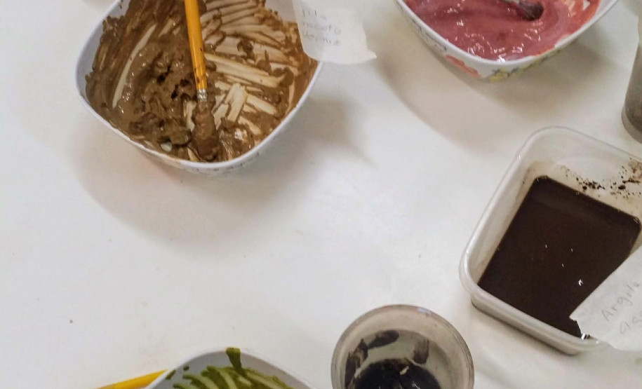 Material para oficina de artes