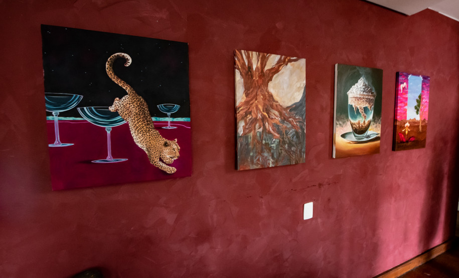 Obras da mostra Paisagens Distópicas