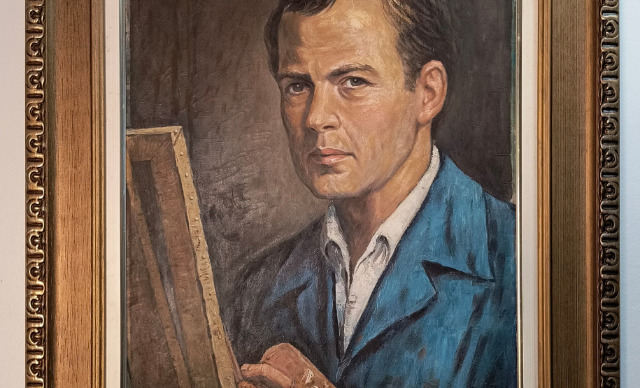 Auto retrato - Lauro Schuck (1983)