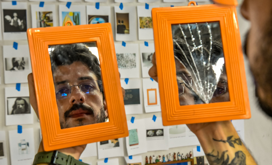 Inauguração de novo museu encerra residência artística de Jomi na Academia Alfredo Andersen Foto: Kraw Penas/SEEC-PR