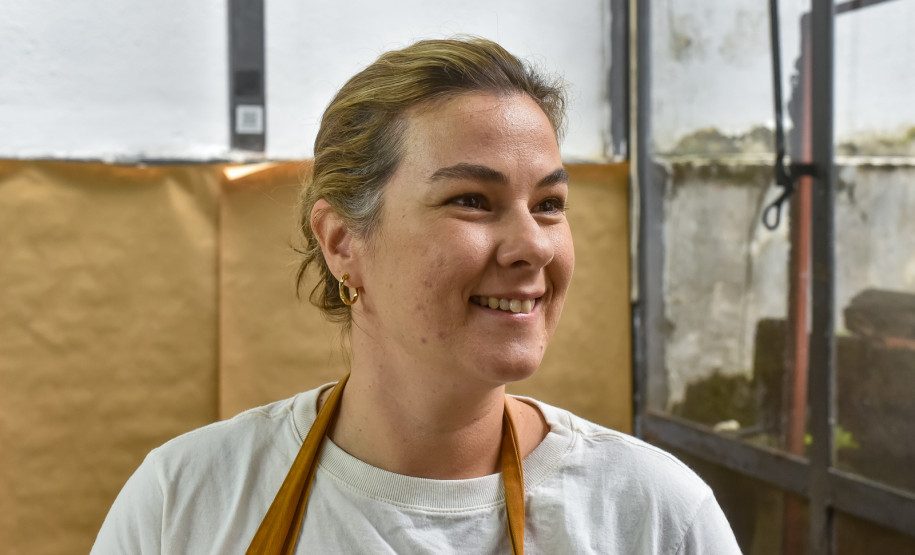 Academia Alfredo Andersen promove bate-papo com artistas Milena Celli e Elizabeth Titton Foto: Kraw Penas/SEEC-PR