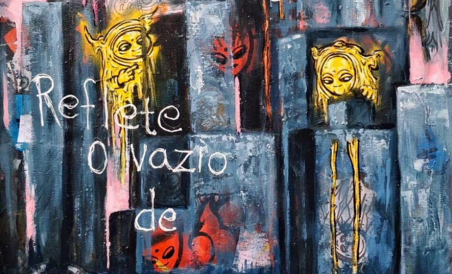 Alunos da Academia Andersen são selecionados para o Salão de Artes Visuais. Concreto Cinza - Órion Ramos