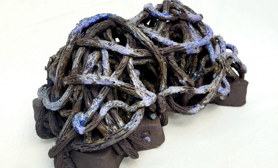 Academia Alfredo Andersen abre temporada de exposições com cerâmica artística. Fotos: Divulgação MCAA