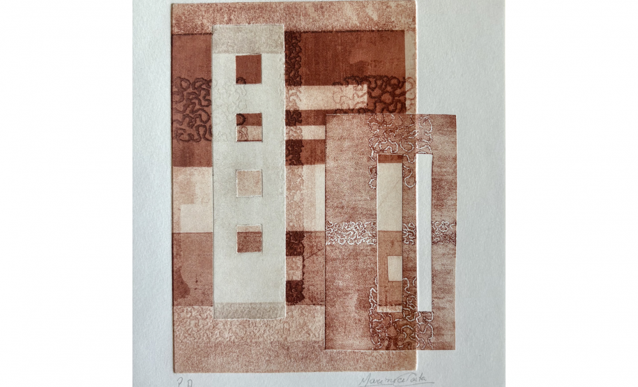 Museu Casa Alfredo Andersen inaugura exposição da artista Marinice Costa, com foco em arte abstrata geométrica. Foto: Divulgação MCAA