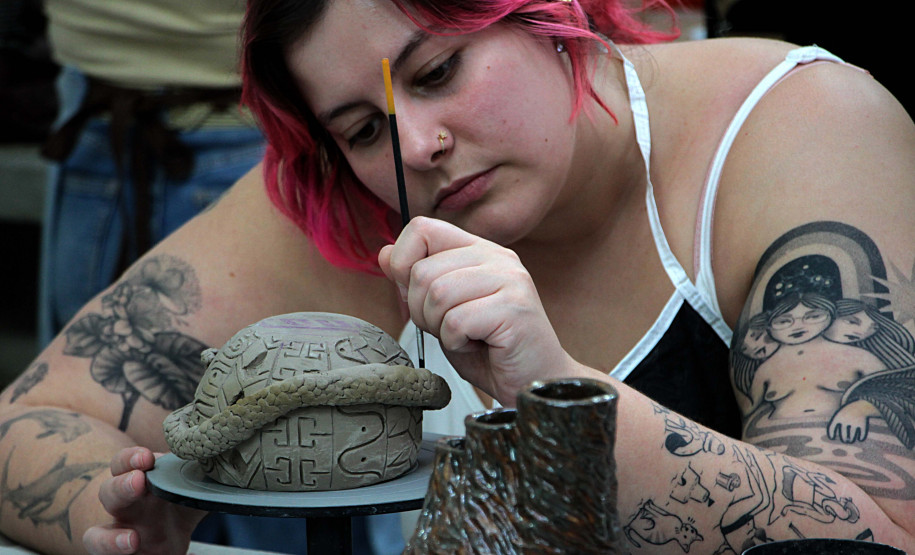 Academia Alfredo Andersen divulga período de inscrição para oficinas de 2026. Foto: Anderson Tozato/SEEC