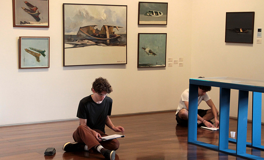 Todas as idades: espaços do Estado abrem inscrições para cursos de Artes Visuais. Foto: Anderson Tozato