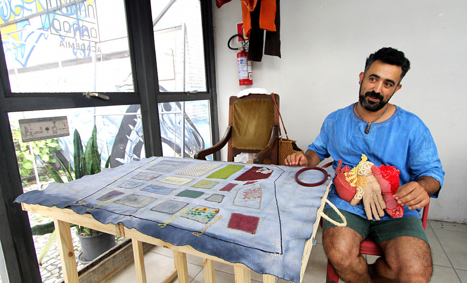 Trajetos de Alfredo Andersen: Conheça Rafael Codognoto, novo residente artístico do MCAA. Foto: Anderson Tozato/SEEC