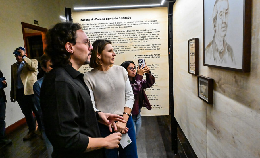 Museu Satélite chega a Paranaguá com unidade do Museu Casa Alfredo Andersen. Foto: Kraw Penas/SEEC