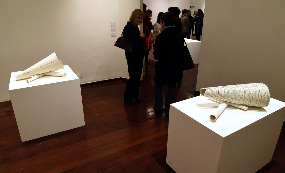 Conjunto de obra "Esquinas" da segunda colocada Tânia Resmini