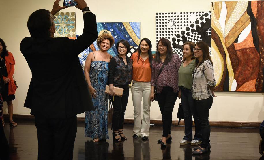 Abertura da exposição "Expressão do Feminino" no Museu Alfredo Andersen(MAA). Mês da Mulher da Secretaria de Cultura do Estado do Paraná(SEEC).Curitiba, 07 de março de 2017.Foto: Kraw Penas/SEEC
