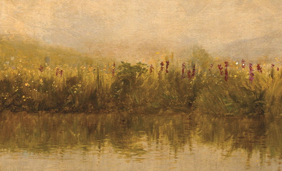 Semana Andersen resgata memória da casa-museu de Alfredo Andersen Paisagem com lírios