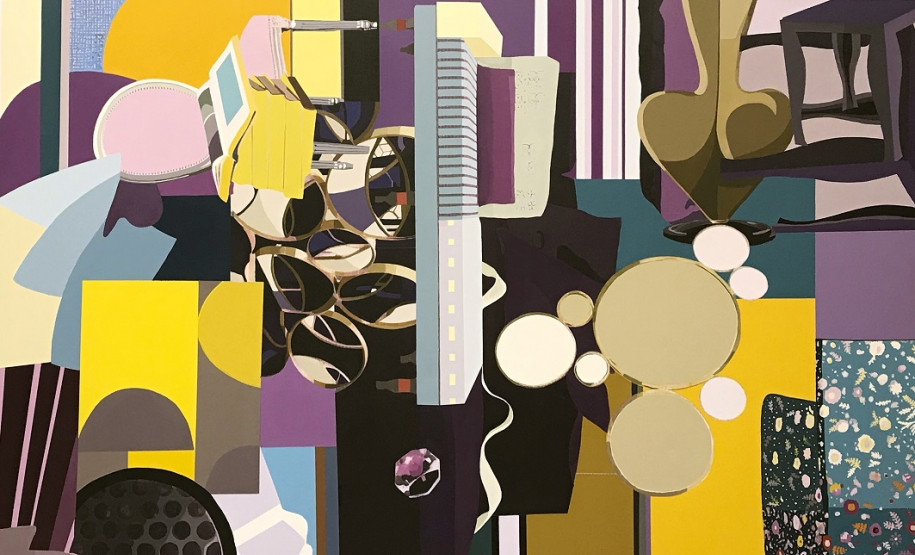 Exposição Reformulações de Adriana Córdova Obra que compõe a exposição “Reformulações” de Adriana Córdova no Museu Alfredo Andersen.