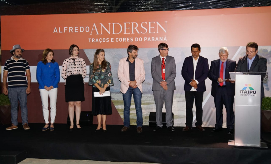 Confira como foi a abertura da exposição sobre Alfredo Andersen no Ecomuseu de Itaipu Abertura da exposição sobre Alfredo Andersen