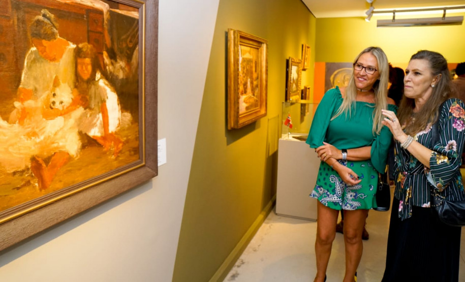 Confira como foi a abertura da exposição sobre Alfredo Andersen no Ecomuseu de Itaipu Abertura da exposição sobre Alfredo Andersen