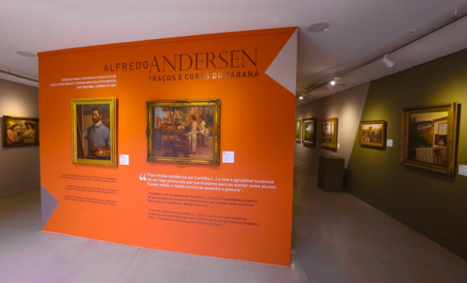 Confira como foi a abertura da exposição sobre Alfredo Andersen no Ecomuseu de Itaipu Abertura da exposição sobre Alfredo Andersen