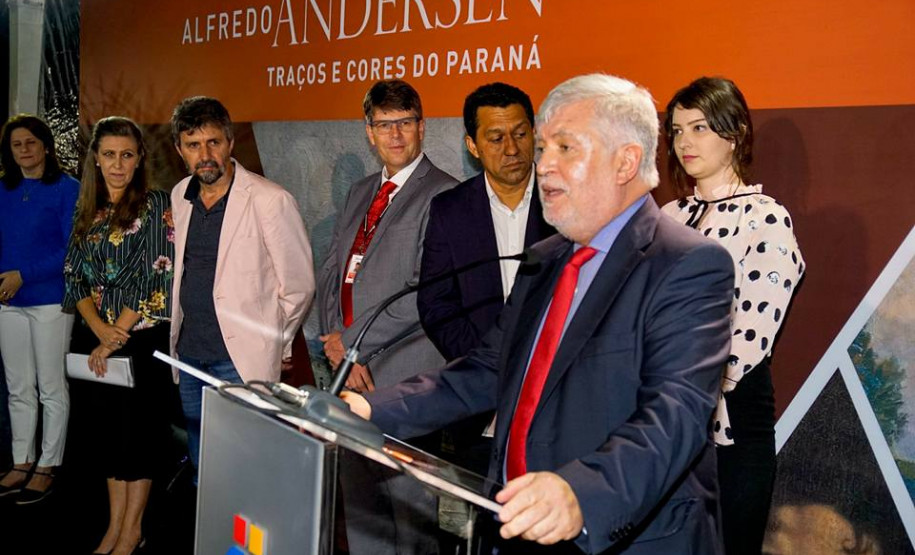 Confira como foi a abertura da exposição sobre Alfredo Andersen no Ecomuseu de Itaipu Abertura da exposição sobre Alfredo Andersen