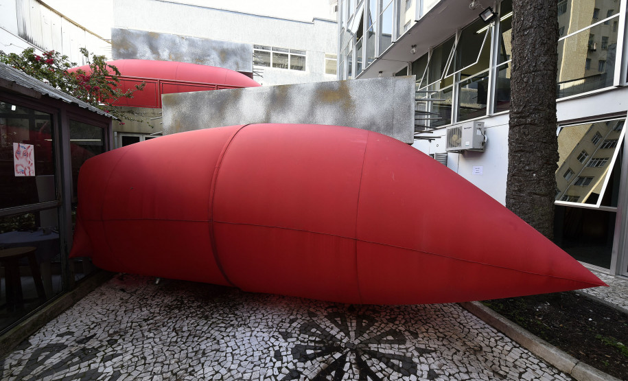 Obra inflável de Garaldo Zamproni ficará na parte externa do MCAA.