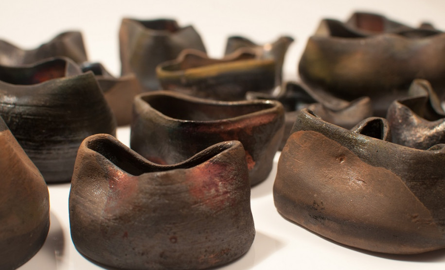 Museu Alfredo Andersen abre quatro novas exposições em abri Obra da exposição 'Coletiva 5, 10 e 20'