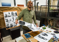 Bruno Santos, o novo residente da Academia Alfredo Foto: Kraw Penas/SEEC-PR